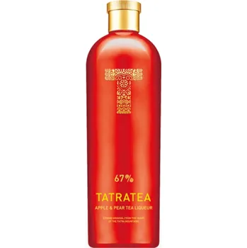 Likér KARLOFF Tatratea 67% Apple & Pear Tea liqueur 0,7 l