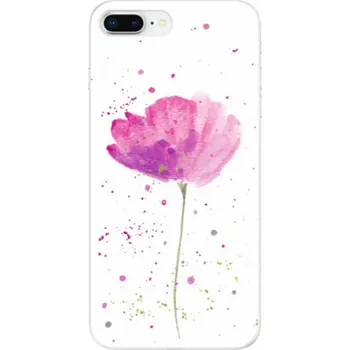 Pouzdro na mobilní telefon Silikonové pouzdro iSaprio - Apple iPhone 8 Plus - Poppies (Odolný silikonový kryt, obal, pouzdro iSaprio - Apple iPhone 8 Plus - Poppies - skvělá ochrana a pružnost, stylový UV potisk, lehkost, tiskne se v České republice)