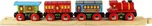 Bigjigs Toys Rail Osobní vlak + 3 koleje