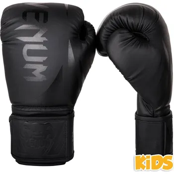 Boxerské rukavice DĚTSKÉ boxerské rukavice Venum Challenger 2.0 Kids - Black/Black Velikost: 4oz