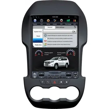 GPS 12" multimedia Android 10 pro vozy FORD Ranger