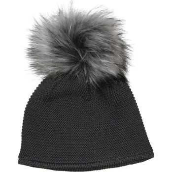 Čepice EKO Čepice s bambulí - graphite vel. 53