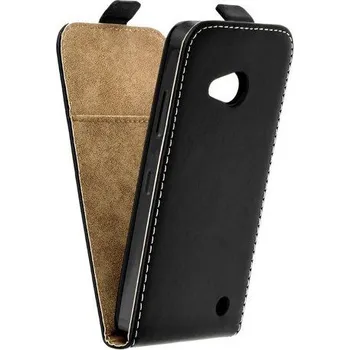 Pouzdro na mobilní telefon Forcell Slim Flip Flexi Fresh pro Microsoft Lumia 550 černé