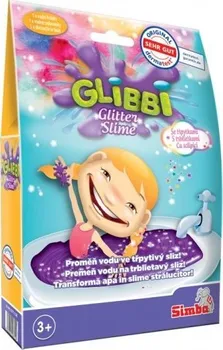 Simba Glibbi Glitter Slime sliz fialový/třpytivý