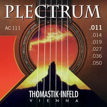 Struna pro hudební nástroj Thomastik PLECTRUM AC111 - Struny na akustickou kytaru - sada