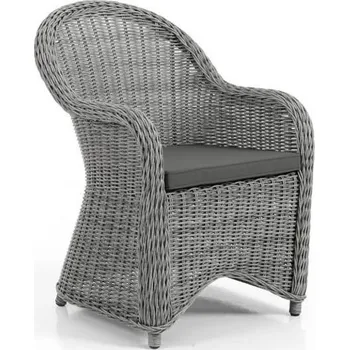 Zahradní lehátko Brafab Záhradné kreslo PAULINA - Šedá