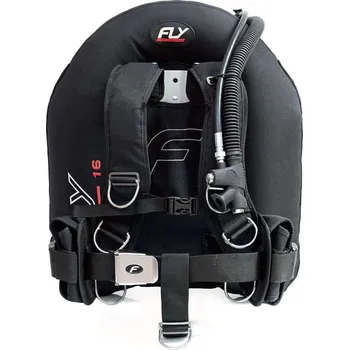 Potápěčské vybavení Finnsub Křídlo Finsub FLY SET 16H COMFORT ALU/SS Velikost postroje: S-XL, Backplate: ocel SS 3mm