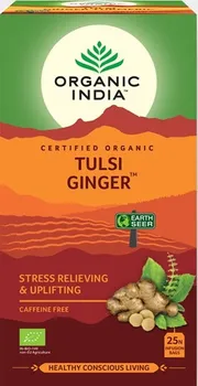Léčivý čaj Organic India Tulsi Ginger Bio 25 x 1,74 g