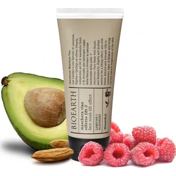 Pleťová maska BIOEARTH Liftingová maska s malinami 100ml