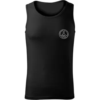 triko bez rukávů Peace
