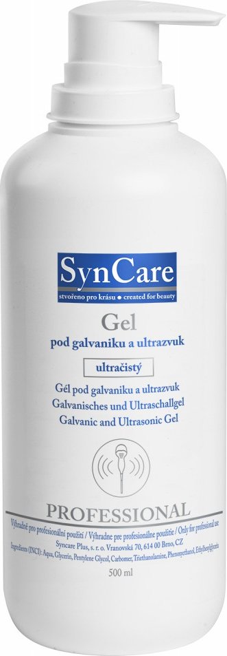 Syncare Gel pod ultrazvuk a galvaniku 500 ml