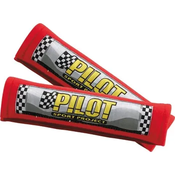 Návlek na bezpečnostní pás Pilot Návleky na bezpečnostní pásy , červené, 2 ks