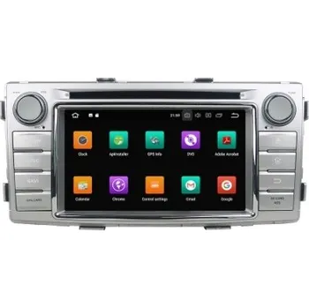 GPS navigace TOYOTA Hilux Android 10 DVD USB GPS navigace