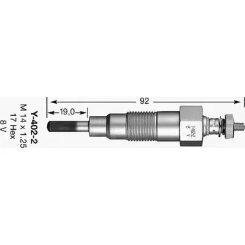 Zapalovací a žhavicí svíčka NGK 4926