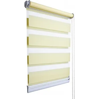 Roleta Roleta Den a noc - slunečná žlutá 43 37x150cm