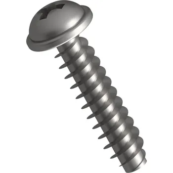 Šroub Šroub do thermoplastu okrasná půlkulatá hlava WN 1411 Zn kříž.dr. KA35x16 PH