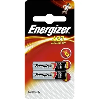 Článková baterie Baterie Energizer 27A, A27, E27A, V27A, MN27, G27A, 12V, blistr 2ks