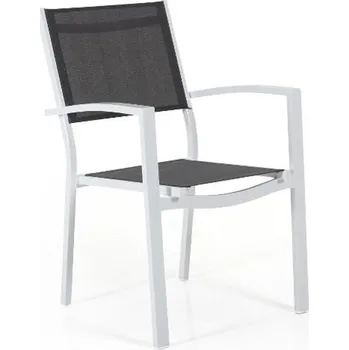 Zahradní lehátko Brafab Záhradná stolička LEONE - Biela