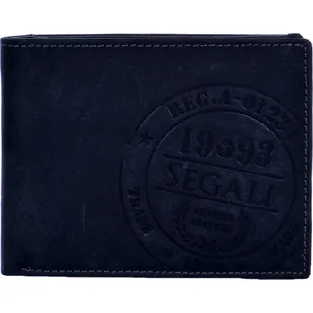 Peněženka SEGALI Pánská kožená peněženka SG-614818 černá