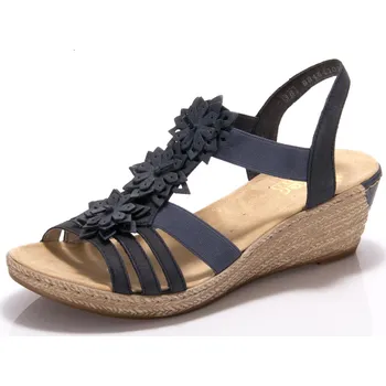 Dámské sandále Rieker 62461-14 Blau F/S 9