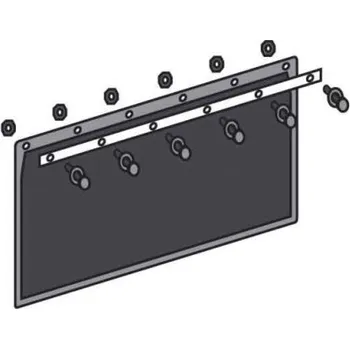 Lišta a šrouby pro zástěrku 600mm