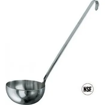 Naběračka Naběračka monoblok nerezová, průměr 10 cm, obsah 250 ml