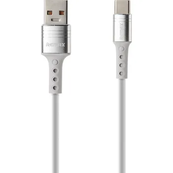 Datový kabel REMAX RC-135a datový / dobíjecí kabel USB-C / 5A / 1m bílý