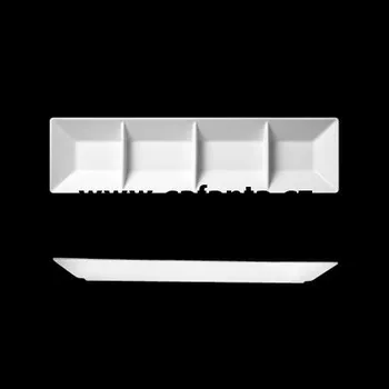 Podnos čtyřhranný dělený