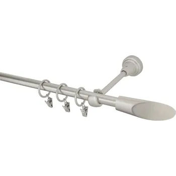 Garnýž Garnýž kovová 320 cm jednořadá 16 Piza chrom mat