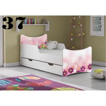Dětská postel Plastiko Dětská postel Květiny - 37 - 160x80