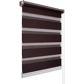 Roleta Roleta Den a noc - čokoládová 04 57x150cm