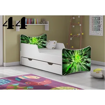 Dětská postel Plastiko Dětská postel Zelená - 44 - 160x80