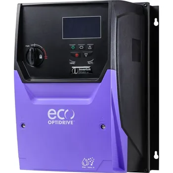 Měnič napětí měnič frekvence 7.5kW, INVERTEK typ ODV-3-340180-3F1D-TN, Switched, napájení 3 fáze (IP66 HVAC ECO)