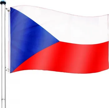 Tuin Vlajkový stožár s vlajkou České republiky 6,50 m