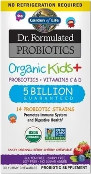 Garden of Life Dr. Formulated organická probiotika pro děti vodní meloun 30 tbl.