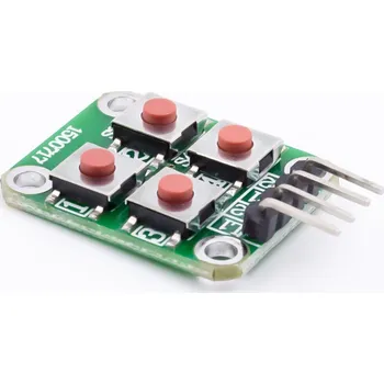 Vývojová deska Modul klávesnice matice 2 x 2 tlačítka