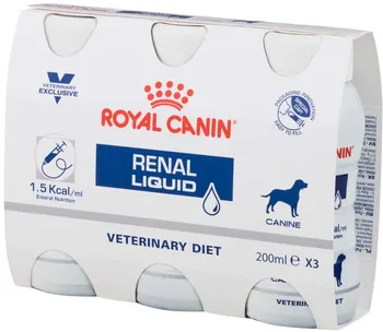 Krmivo pro psa Royal Canin VD Canine Renal Liquid 3x 200 ml