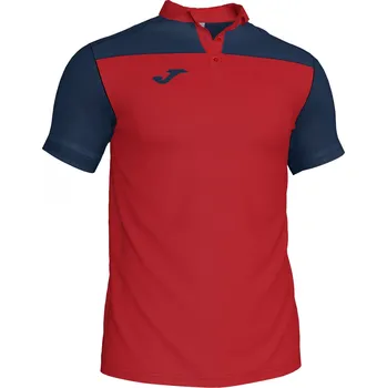 Polokošile Joma Crew III červená/tmavě modrá (128)