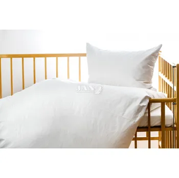 Dětsný nábytek JAN peří Dětská peřinka do postýlky - poloprachové peří 40/60 - bílá - Dětská peřinka do postýlky - 135x90 cm poloprachové peří - bílá