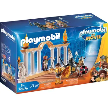 Stavebnice Playmobil Playmobil The Movie 70076 Císař Maximus v koloseu