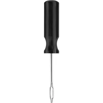 Plášť na kolo FORCE jehla provlékací pro knoty, plast. rukojeť, 158mm