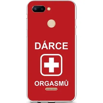 Pouzdro na mobilní telefon Kryt Xiaomi Redmi 6 silikon Dárce (obal neboli pouzdro na Xiaomi Redmi 6)