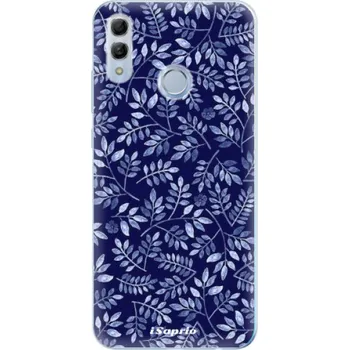 Pouzdro na mobilní telefon Silikonové pouzdro iSaprio - Honor 10 Lite - Blue Leaves 05 (Odolný silikonový kryt, obal, pouzdro iSaprio - Honor 10 Lite - Blue Leaves 05 - skvělá ochrana a pružnost, stylový UV potisk, lehkost, tiskne se v České republice)