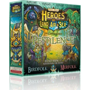 Desková hra Gamelyn Games Heroes of Land, Air & Sea: Pestilence