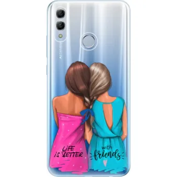 Pouzdro na mobilní telefon Silikonové pouzdro iSaprio - Honor 10 Lite - Best Friends (Odolný silikonový kryt, obal, pouzdro iSaprio - Honor 10 Lite - Best Friends - skvělá ochrana a pružnost, stylový UV potisk, lehkost, tiskne se v České republice)