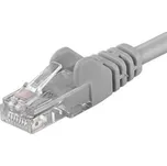 PremiumCord Patch kabel UTP RJ45-RJ45 level 5e 2m šedá sputp02
