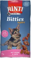 Rinti Extra Bitties Puppy kuře/kachna 75 g