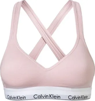 Podprsenka Calvin Klein Modern Cotton Lift světle růžová