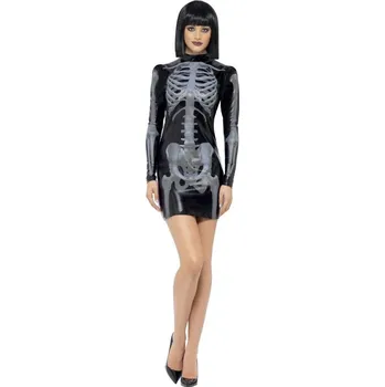 Smiffys Kostým Kostlivka SF43837x, XS