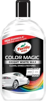 Autovosk Turtle Wax Color Magic barevný vosk bílý 500 ml